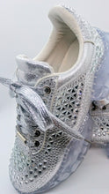 Load image into Gallery viewer, Silver Bling Platform Sneaker