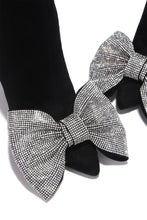 Load image into Gallery viewer, Rhinestone Bow Bootie