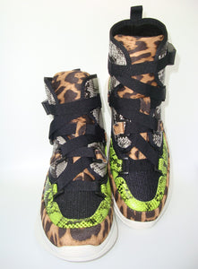 Leopard Multi High Top Sneaker