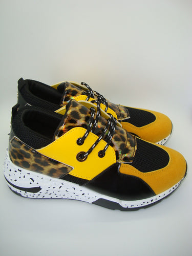 Leopard Print Platform Sneaker