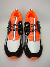 Load image into Gallery viewer, Orange Colorblock Splattered Sole Sneaker