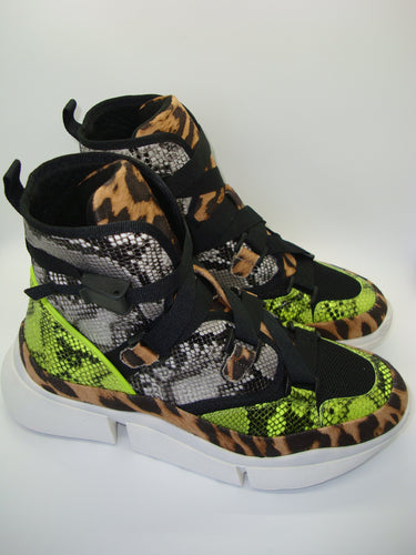 Leopard Multi High Top Sneaker