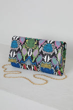 Load image into Gallery viewer, Multi Snake Crossbody Clutch