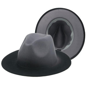 Black Ombre Fedora